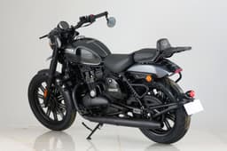 Yezdi Roadster rear three quarter